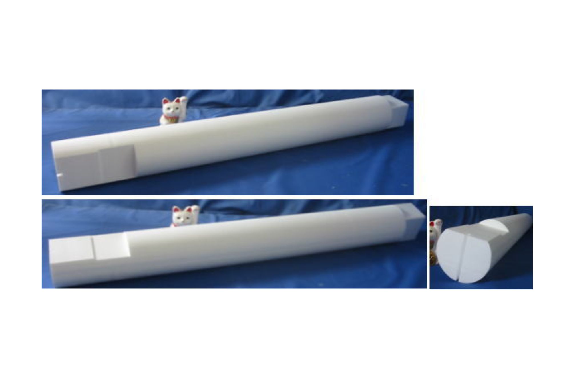 丸い実験用ポール