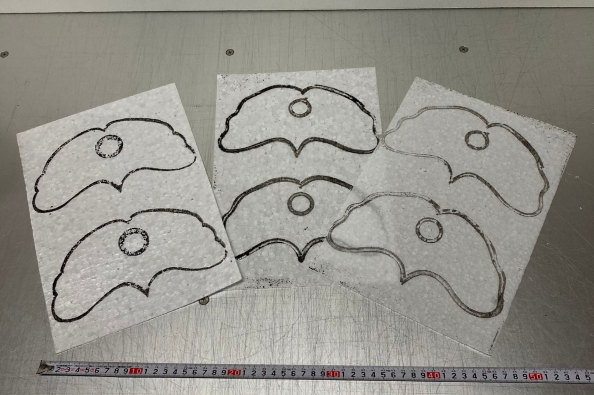 発泡スチロールペーパー 鳩