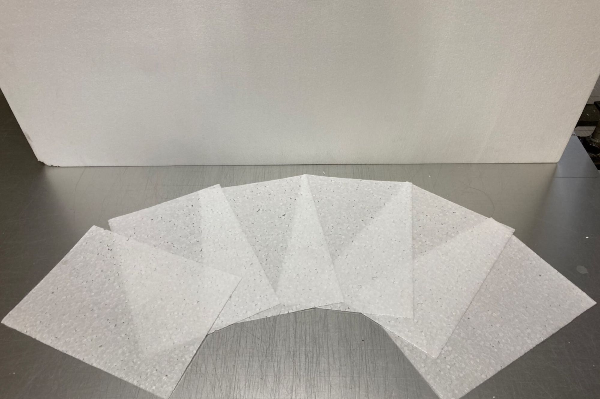 発泡スチロールペーパー サンプル