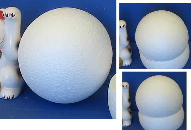球体 巨大な加工球 発泡スチロールのフジカット有限会社