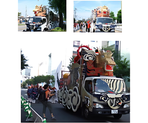 発泡スチロール製「龍」(ドラゴンヘッド)14