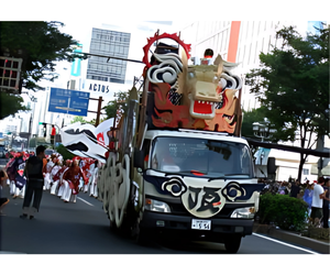 発泡スチロール製「龍」(ドラゴンヘッド)4