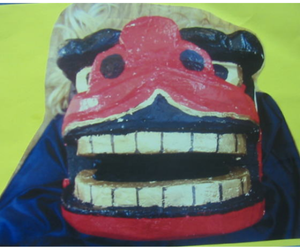 獅子舞 作り方3