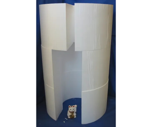 発泡スチロールを使って焼き窯の製作