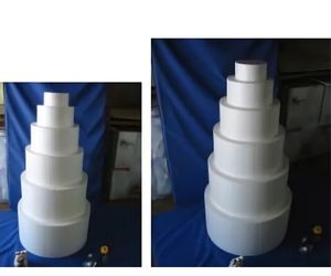 6段ケーキ 製作例2