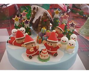 2段ケーキ 小型 使用例2