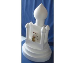 ケーキ用芯材の飾り　お城