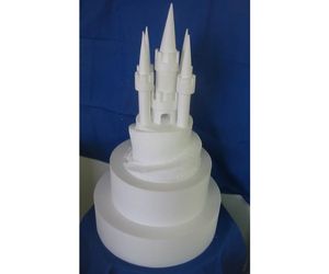 欧風のお城　全体縮小タイプ2