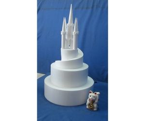 欧風城郭型ケーキ芯材