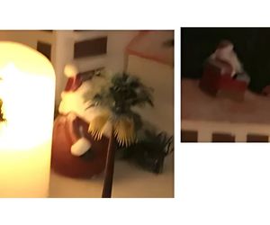 南国ホテルにもクリスマス 大パノラマ型ケーキ2