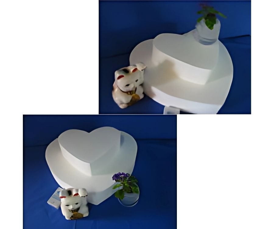 2段式ハート型2