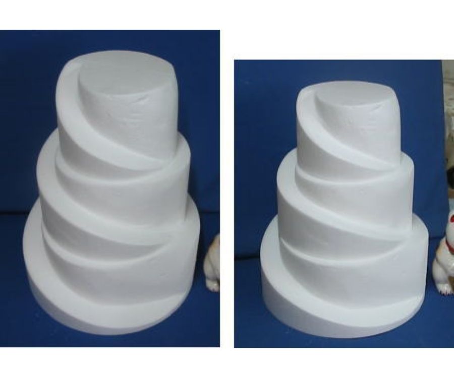 ケーキ用芯材　螺旋階段型