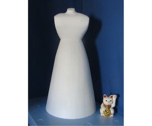 胸部トルソーとドレス部