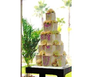 ケーキ用芯材 花びら型 制作例