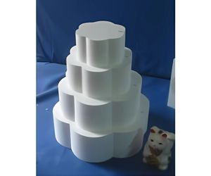 ケーキ用芯材 花びら型5