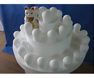 ケーキ用芯材 電球型