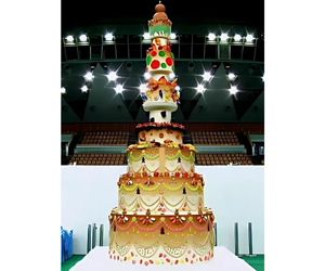 制作例958例、巨大なクリームケーキ製作用ダミー