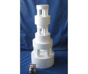 ケーキ用芯材 神殿型2