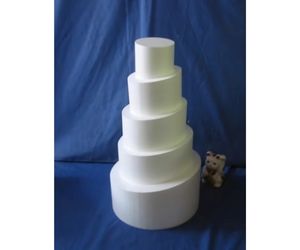 5段螺旋円柱台 少しほっそり型