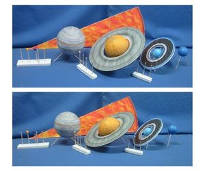 太陽系セット　制作例２