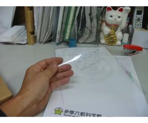 ※机上体験学習型太陽系惑星軌道シート(OHP透明シート)のご提案