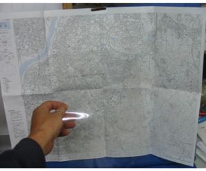 机上体験学習型太陽系惑星軌道シートの使い方