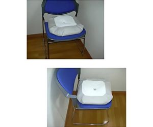 マイクロビーズ クッション 使用例2