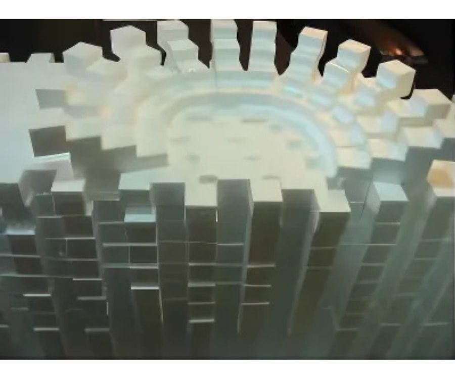 ミニブロックを面白く並べてみた3