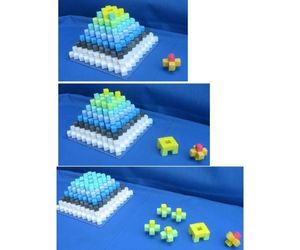 カラフルな立体パズル