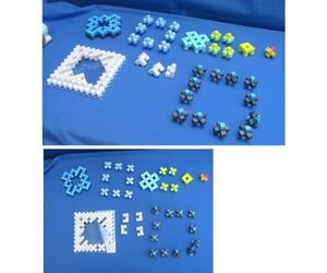 カラフルな立体パズル4