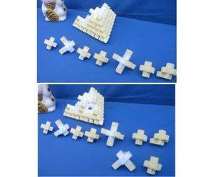 黄色い立体パズル5