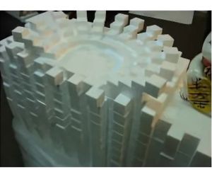 ミニブロックを面白く並べてみた