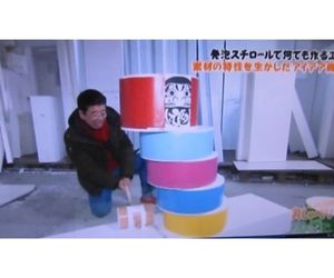 西川きよし師匠! だるま落としに挑戦2