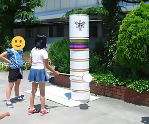 だるま落とし 高校文化祭でご使用