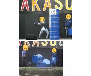 だるま落とし高さ2mx650φタイプ(大学だるま)4