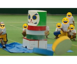 だるま落とし (超巨大だるま)3