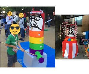 だるま落とし 少し高めタイプ