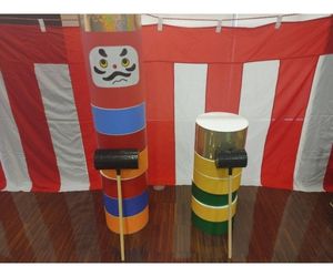 巨大だるま落としの遊び方例4