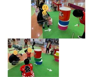 だるま落とし 町内会用 使用例2