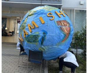 地球儀 力作の完成です