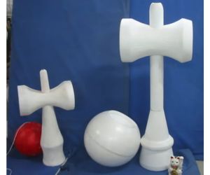 45センチ巨大けん玉の制作例4