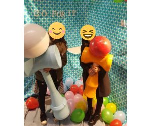 45センチ巨大けん玉の使用例