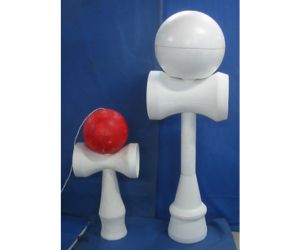 45センチ巨大けん玉の制作例3