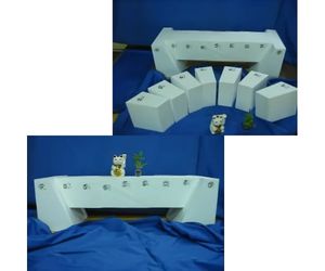 B)実例 618例、人が乗れるシリーズから_15倍グレードで作る水平ブリッジ2