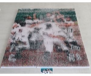 爪楊枝アート 高校野球