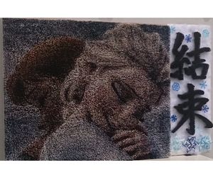 アナと雪の女王 爪楊枝アート