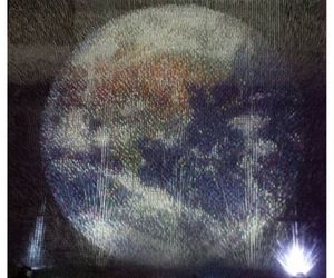 爪楊枝アートでつくる『地球と銀河鉄道999』3