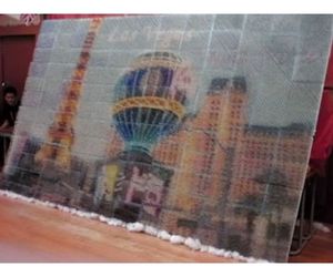 爪楊枝アート作品 『ラスベガス』