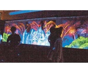 栃木県 同高等学校様 クラス集合写真の爪楊枝アート から