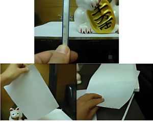 発泡スチロールペーパーで遊ぼう!2